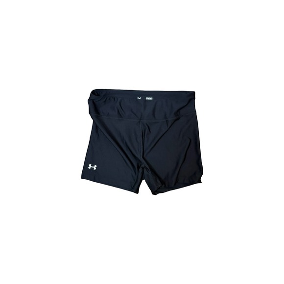 Under Armour Pants - Under Armour HeatGear Compression Shorts Womens Medium Black Athletic Gym Yoga